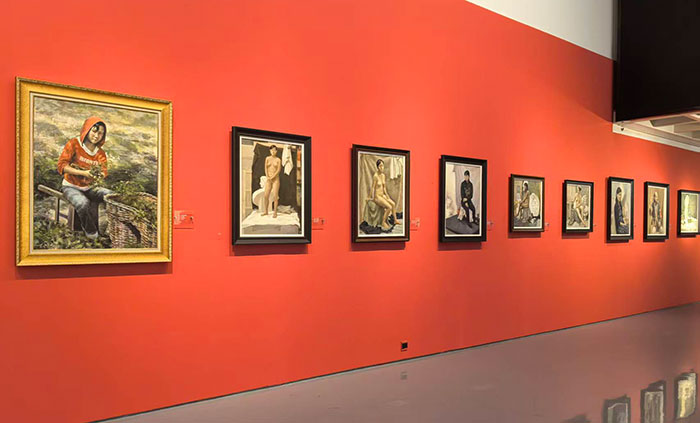 生命之行与诗性表达：“诗与行——古棕油画作品展”华南师范大学美术学院开幕