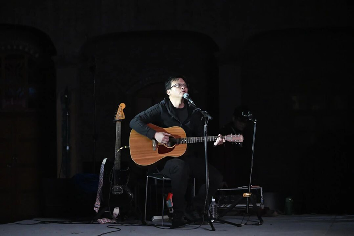 回乡记：大南坡村上演多声部合奏