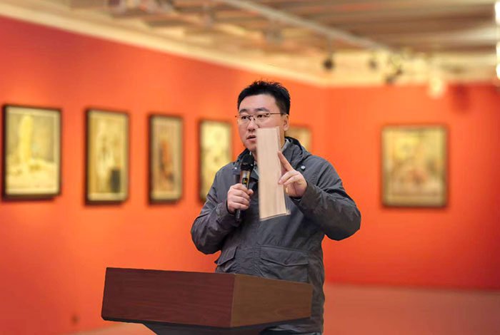 生命之行与诗性表达：“诗与行——古棕油画作品展”华南师范大学美术学院开幕