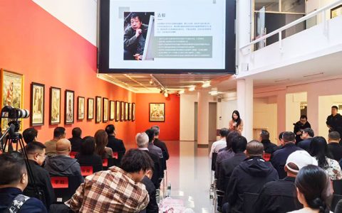 生命之行与诗性表达：“诗与行——古棕油画作品展”华南师范大学美术学院开幕